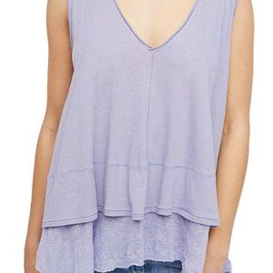 NWT We The Free (Free People) Lilac Tank Medium